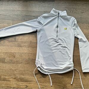 Women’s Magnolia Lane Original Masters Quarter-Zip Pullover With Logo. Size XS.